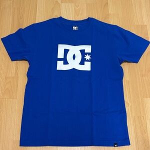 DC Royal Blue Tee with White Emblem